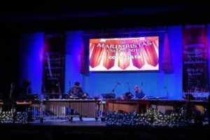 Closing concert of the Festival de Marimbistas Chiapas, Mexico